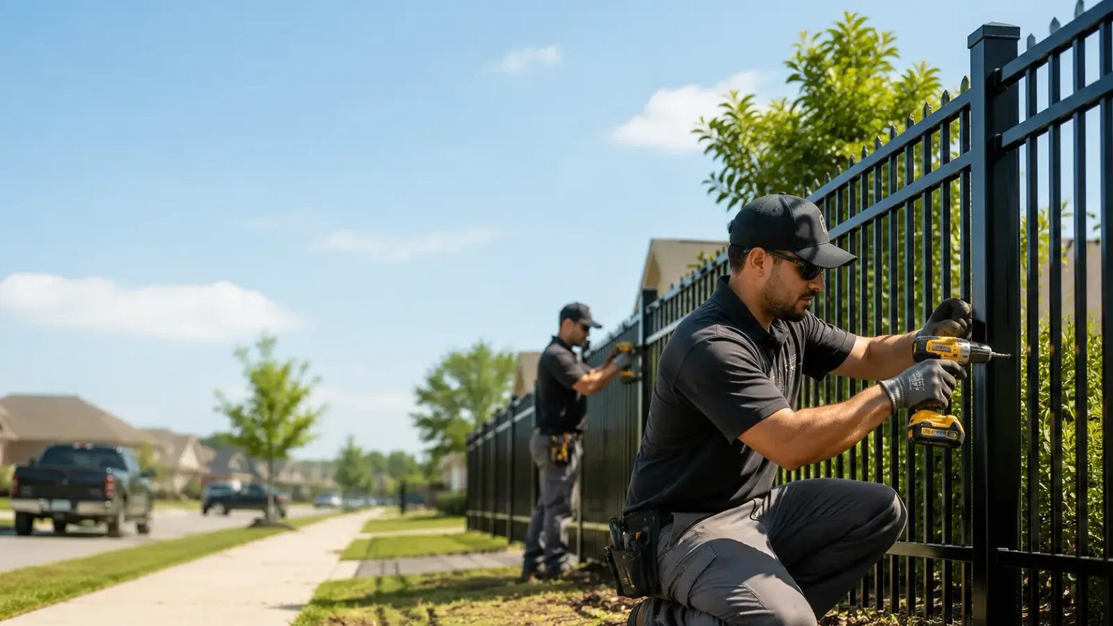 Metal Fence Installation in Middlebourne, WV